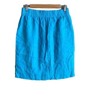 J.crew linen skirt 